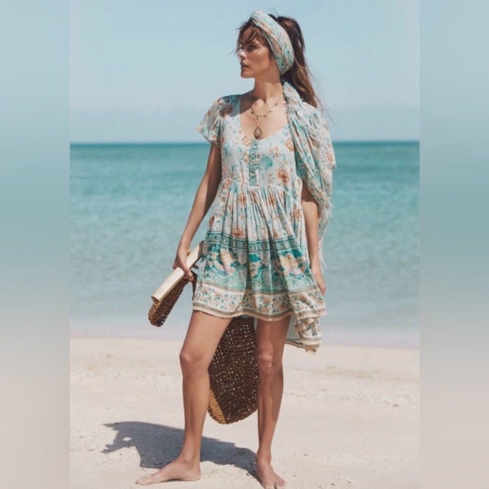 Spell Seashell minidress XXL EUC